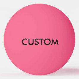 Kundenspezifische personalisierte Ping Pong Tischtennisball