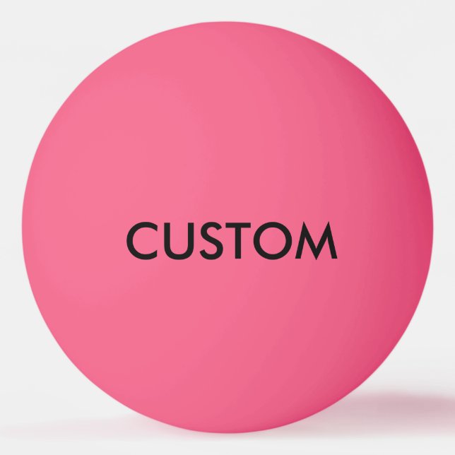 Kundenspezifische personalisierte Ping Pong Tischtennisball (Vorderseite)