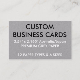 Kundenspezifische personalisierte visitenkarte