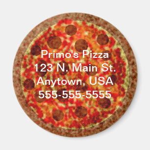 Kundenspezifische Pizzeria-Pizza-fördernder Magne Magnet