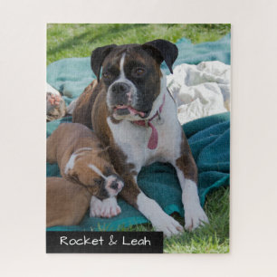 Kundenspezifische Puzzle-Boxer-Geschenke