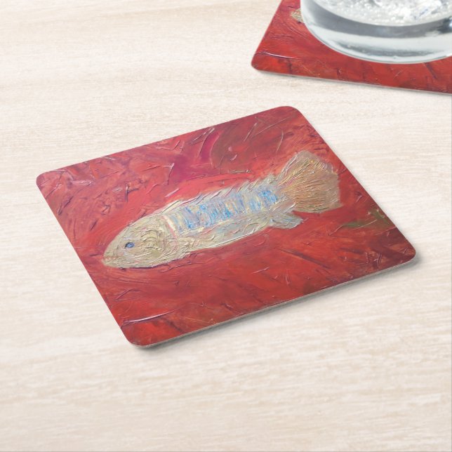 Kundenspezifische quadratische Untersetzer, Rechteckiger Pappuntersetzer (angewinkelt)