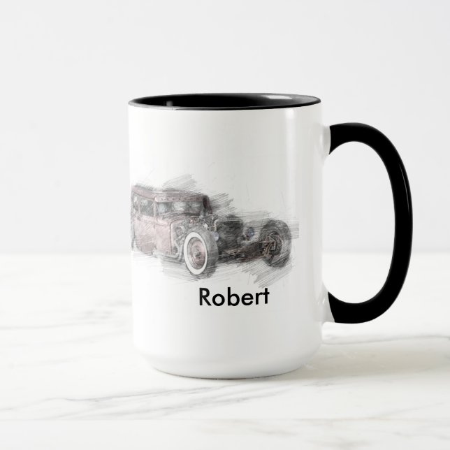 Kundenspezifische Ratte Rod Tasse (Rechts)