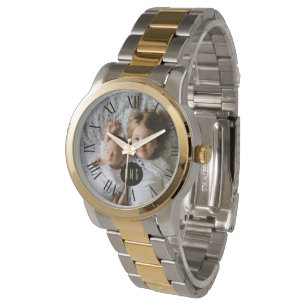 Kundenspezifische römische Ziffern des Foto-  des Armbanduhr