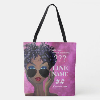 Kundenspezifische rosa tasche