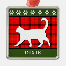 Kundenspezifische rote und grüne ornament aus metall