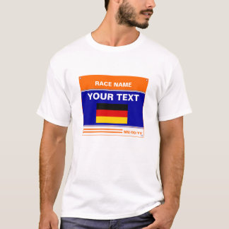 Kundenspezifische Schellfisch-Zahl T-Shirt