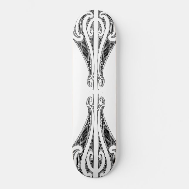 Kundenspezifische Skateboardplattform mit Skateboard (Vorderseite)