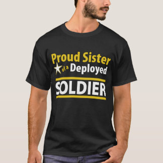 Kundenspezifische stolze Schwester eines T-Shirt