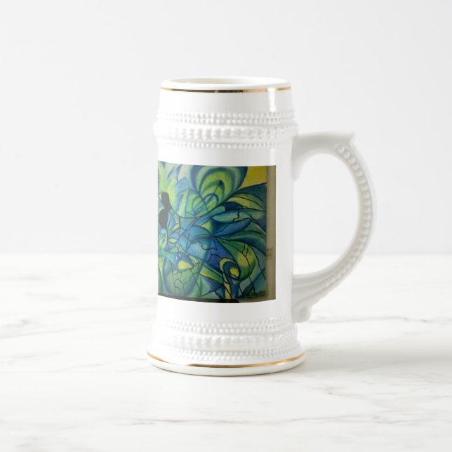 Kundenspezifische Tasse BierStein 18oz (Rechts)