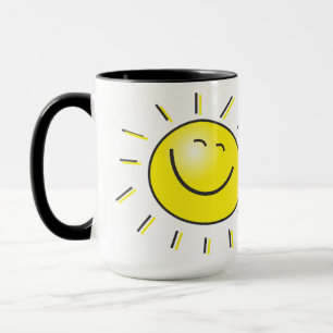 kundenspezifische Tasse des Sonnenschein-15oz