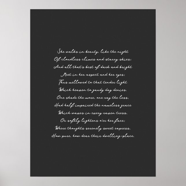 Kundenspezifische Texte Print, Song Texte Art Post Poster (Vorne)