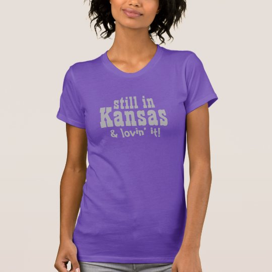 Kundenspezifische Textkleidung KANSAS T-Shirt