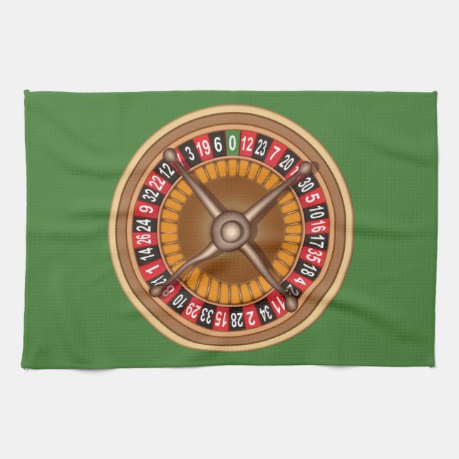 Kundenspezifische Tücher des Roulette-Rades Hand (Horizontal)
