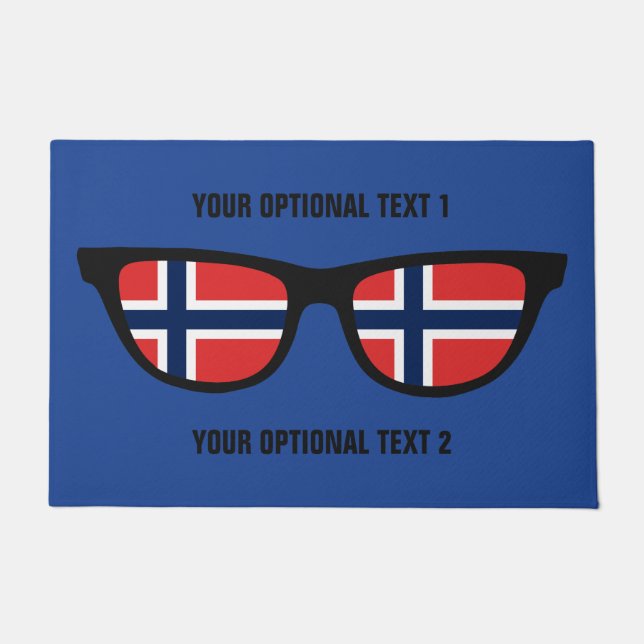 Kundenspezifische Türmatten der norwegischen Fußmatte (Vorderseite)