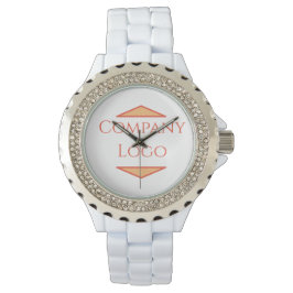 Kundenspezifische Überwachung von Frauen mit Logo Armbanduhr