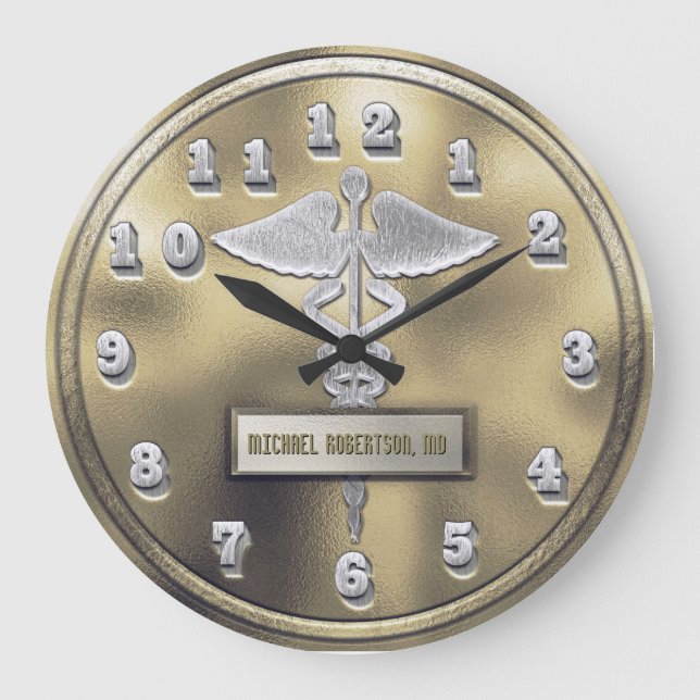 Kundenspezifische Uhr Doktor-medizinische Klinik (Vorderseite)