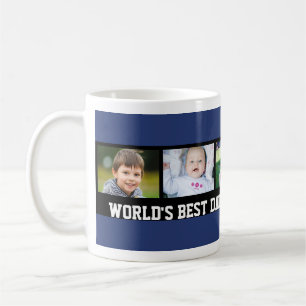 Kundenspezifische Vatertags-Tasse Foto- Kaffeetasse