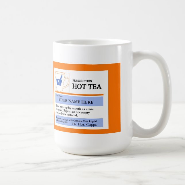 Kundenspezifische Verordnungs-Tee-Tasse Kaffeetasse (Rechts)
