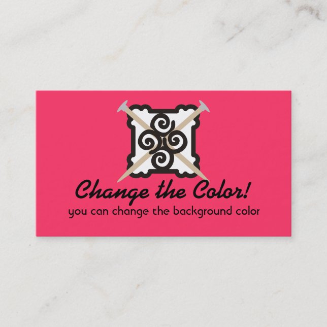 Kundenspezifische Visitenkarte des (Vorderseite)