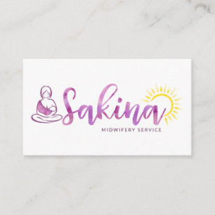 Kundenspezifische Visitenkarten: Sakina Visitenkarte