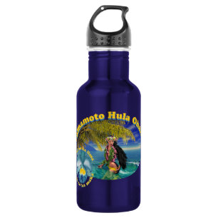 Kundenspezifische Wasser-Flasche 3 Yamamotos Hula Trinkflasche