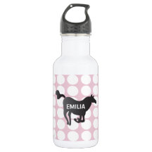 Kundenspezifische Wasser-Flasche mit Punkten,