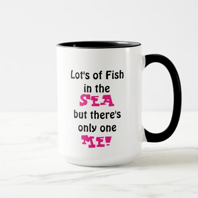 Kundenspezifische Wecker-Tassen-Fische 341 des Tasse (Rechts)