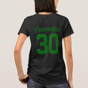 Kundenspezifischen lustigen O gehämmerten Klee-St T-Shirt