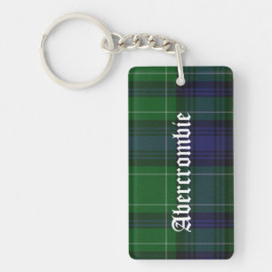 Kundenspezifischer Abercrombie Tartan-karierte Schlüsselanhänger
