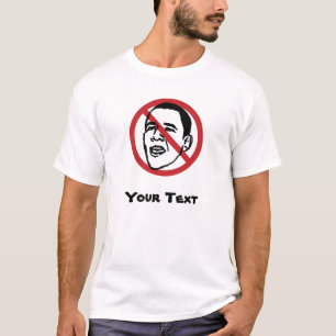 Kundenspezifischer Antiobama-T - Shirt