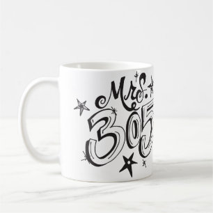 Kundenspezifischer Auftrag - "Frau 305" Kaffeetasse