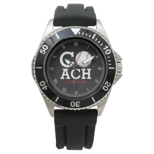 Kundenspezifischer Baseballtrainer Armbanduhr