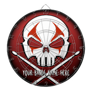 Kundenspezifischer Dartboard-cooler Felsen u. Dartscheibe