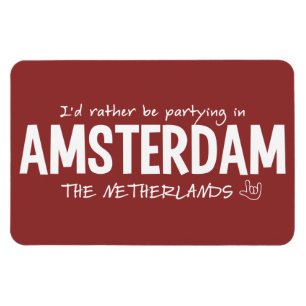 Kundenspezifischer Farbmagnet AMSTERDAMS Magnet