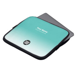Kundenspezifischer Firmenname, Job, Logo-Farbverla Laptopschutzhülle