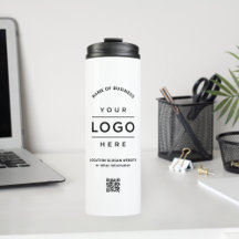 Kundenspezifischer Firmenname QR-Code Logo Weiße M