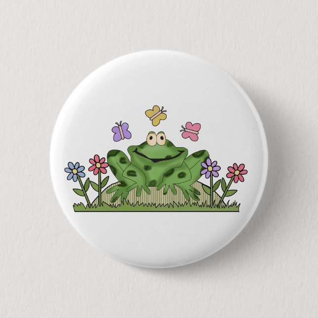 Kundenspezifischer Frosch-Trichter-Knopf Button (Vorderseite)