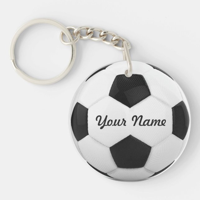 Kundenspezifischer Fußball Schlüsselanhänger (Vorderseite)