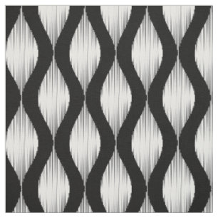 Kundenspezifischer gewellter Druck des Ikat Stoff