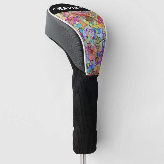 Kundenspezifischer Golf-Fahrer Headcover (angewinkelt)