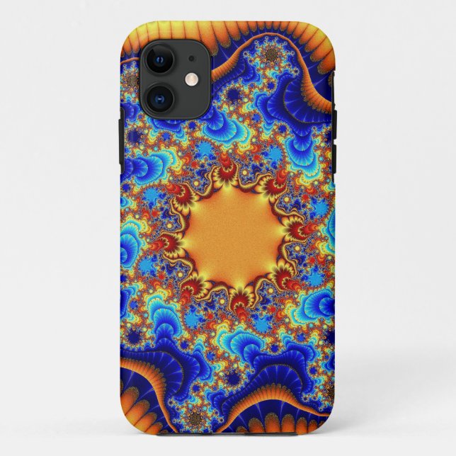 Kundenspezifischer himmlischer Fractalscope iPhone Case-Mate iPhone Hülle (Rückseite)