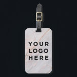 Kundenspezifischer Hintergrund Ihres Firmenlogos Gepäckanhänger<br><div class="desc">Ihr Business-Logo - benutzerdefinierter Hintergrundbelag</div>