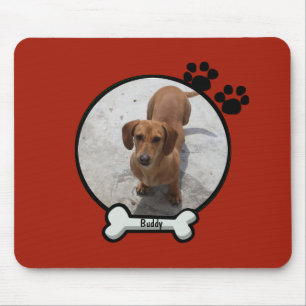 Kundenspezifischer Hund Mousepad