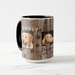 Kundenspezifischer Hunderustikales hölzernes Tasse
