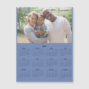 Kundenspezifischer Kalender-Foto-Magnet der Magnetkarte