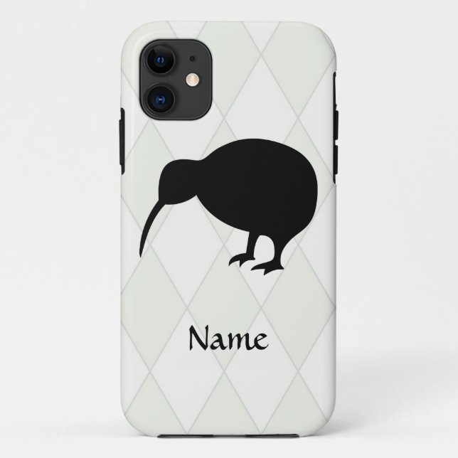 Kundenspezifischer Kiwi iPhone Fall Case-Mate iPhone Hülle (Rückseite)
