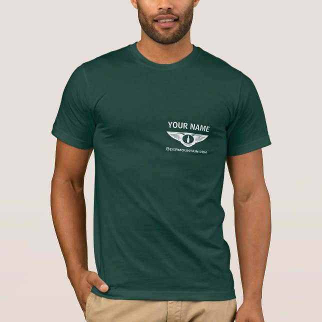 Kundenspezifischer "Legenden-" T - Shirt (Vorderseite)