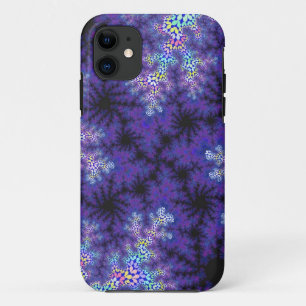 Kundenspezifischer lila Pastelltupfen iPhone 5 11 Hülle