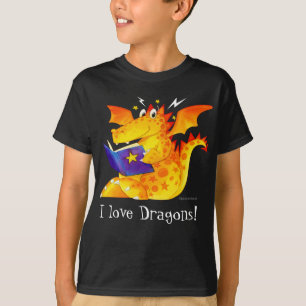 Kundenspezifischer lustiger das Halloween-Drache T-Shirt